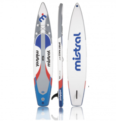 Двухслойная SUP доска MISTRAL SUP board 12'6  Air touring
