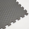 Мягкий пол, коврики-пазлы 100х100x1.4 см, серый