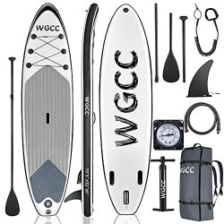 Надувная САП (SUP) доска WGCC 320х81х15 GREY